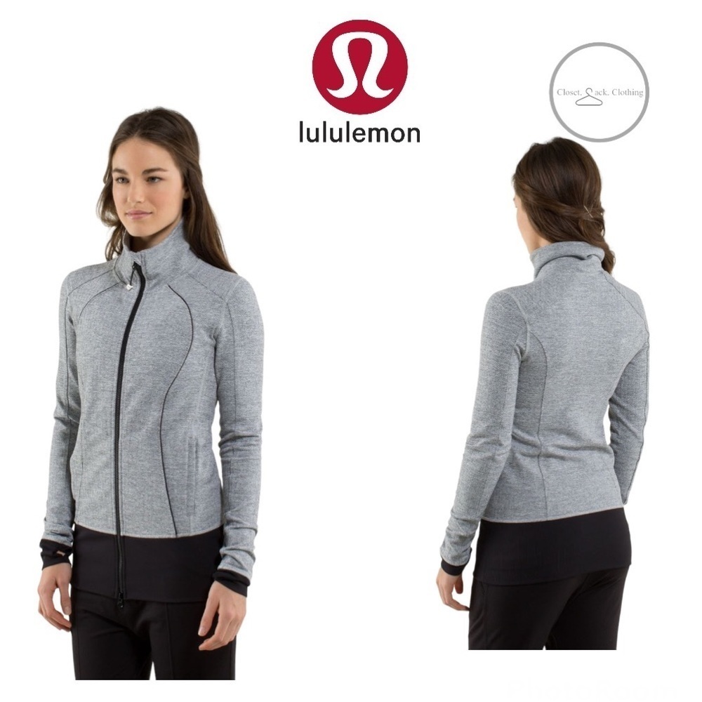 Lululemon Nice Asana Jacket *Herringbone Size 4